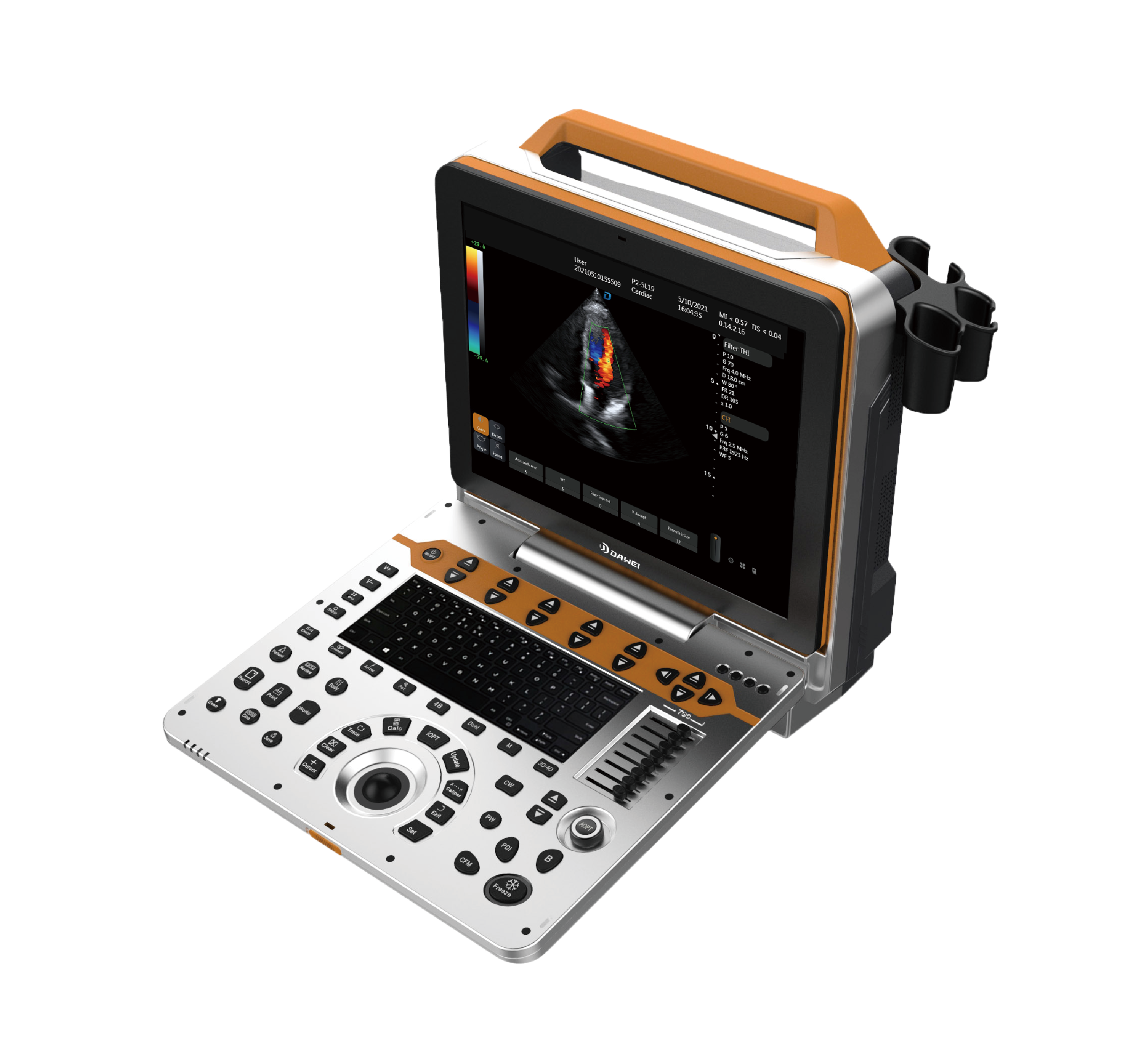 DW-P60(P8Lite) Best Portable medical cardiac ultrasound scanner machine(Echo machine)